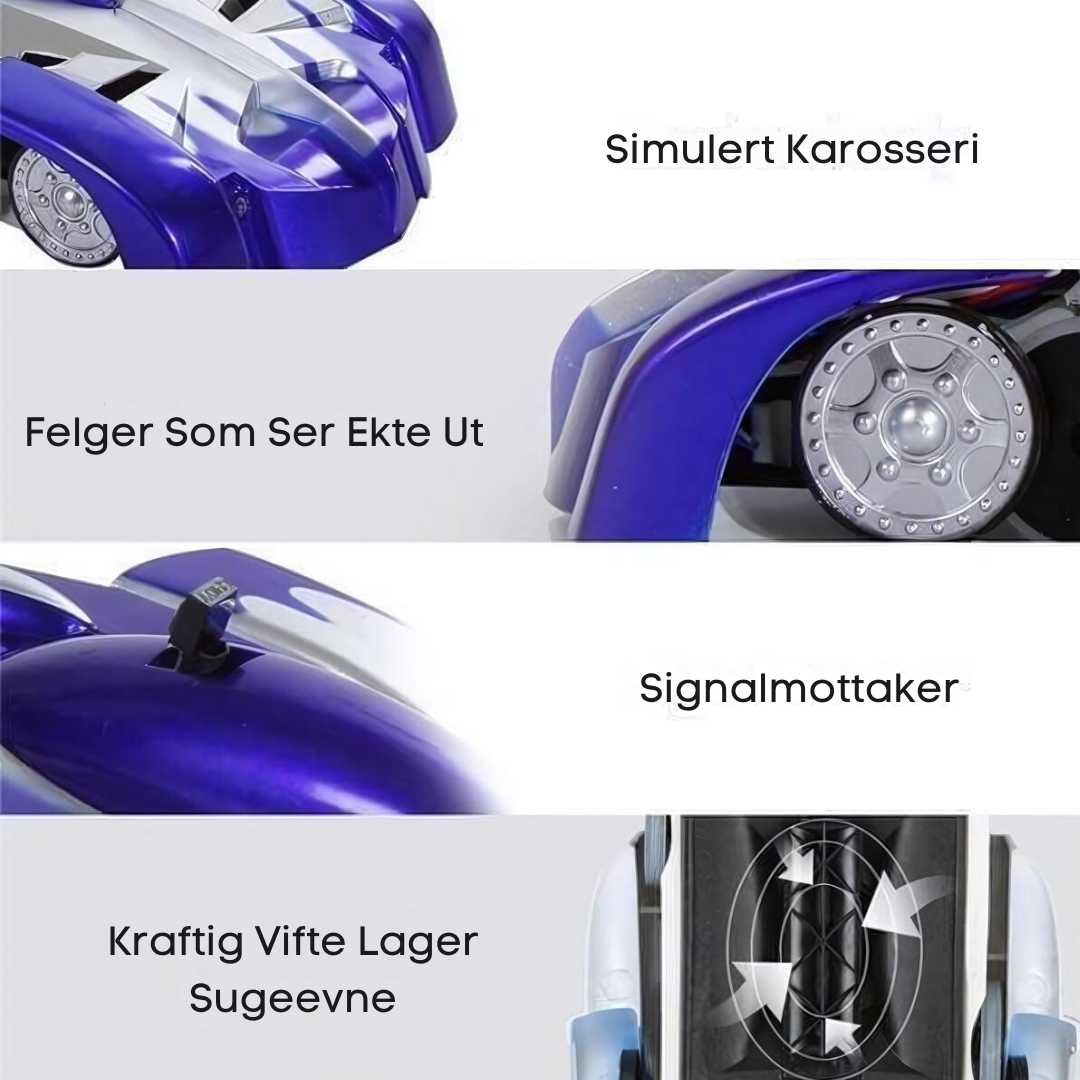 Trådløs Veggklatrebil
