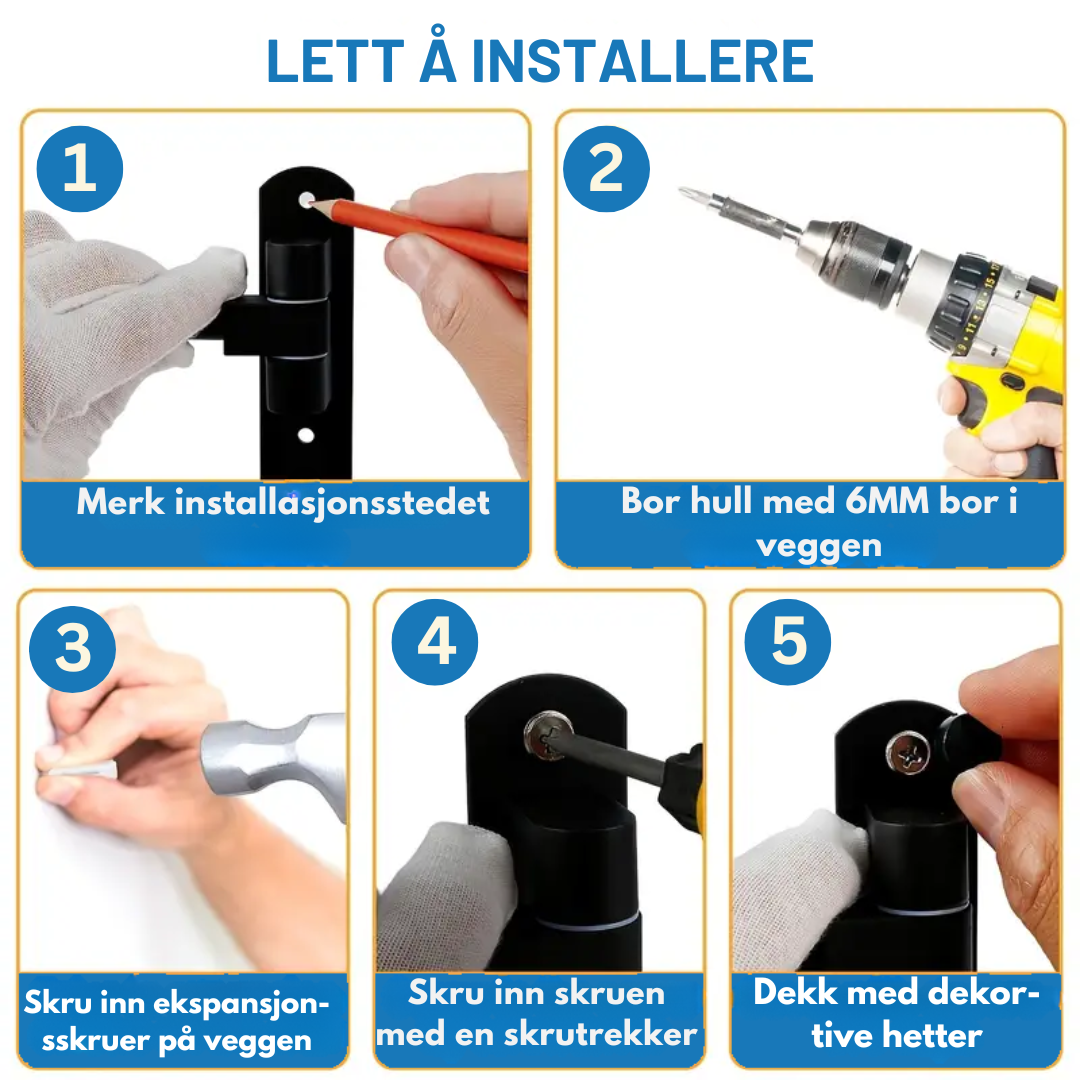 Porte-sykkelhjelm Premium
