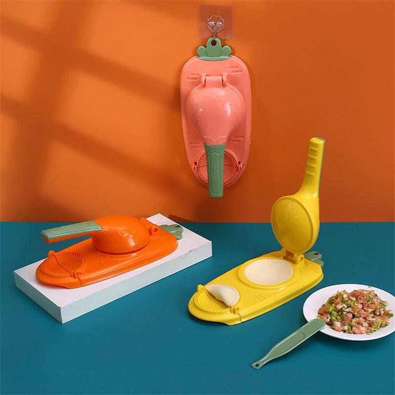 Ny 2-i-1 dumplingformpress