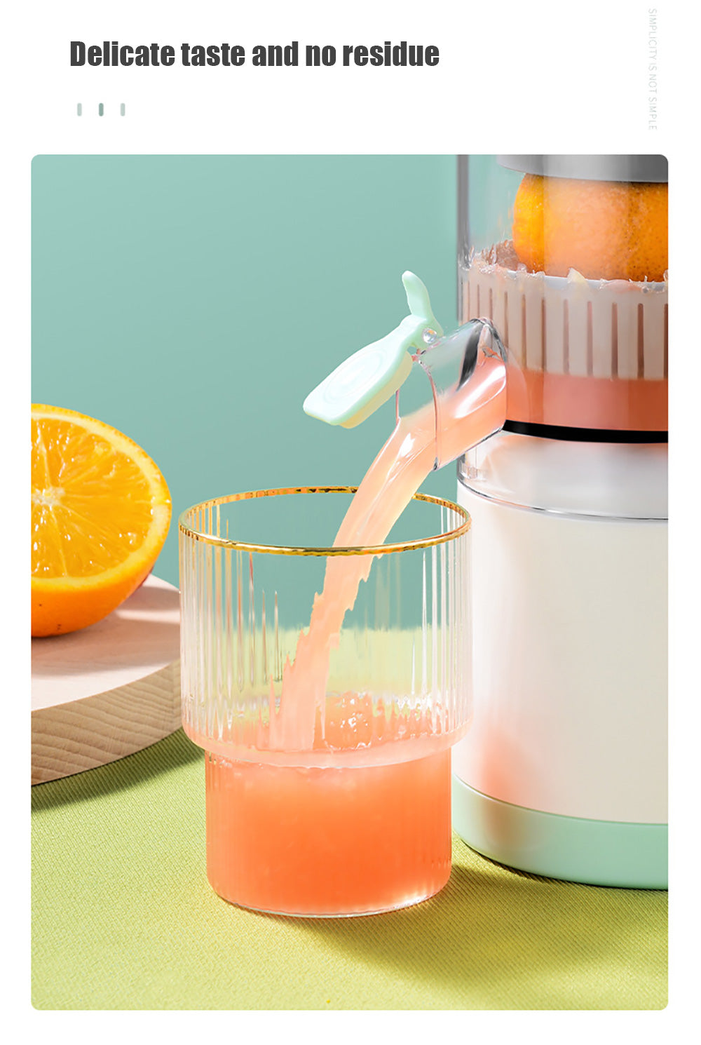 USB Charging Automatic Fruit Juicer