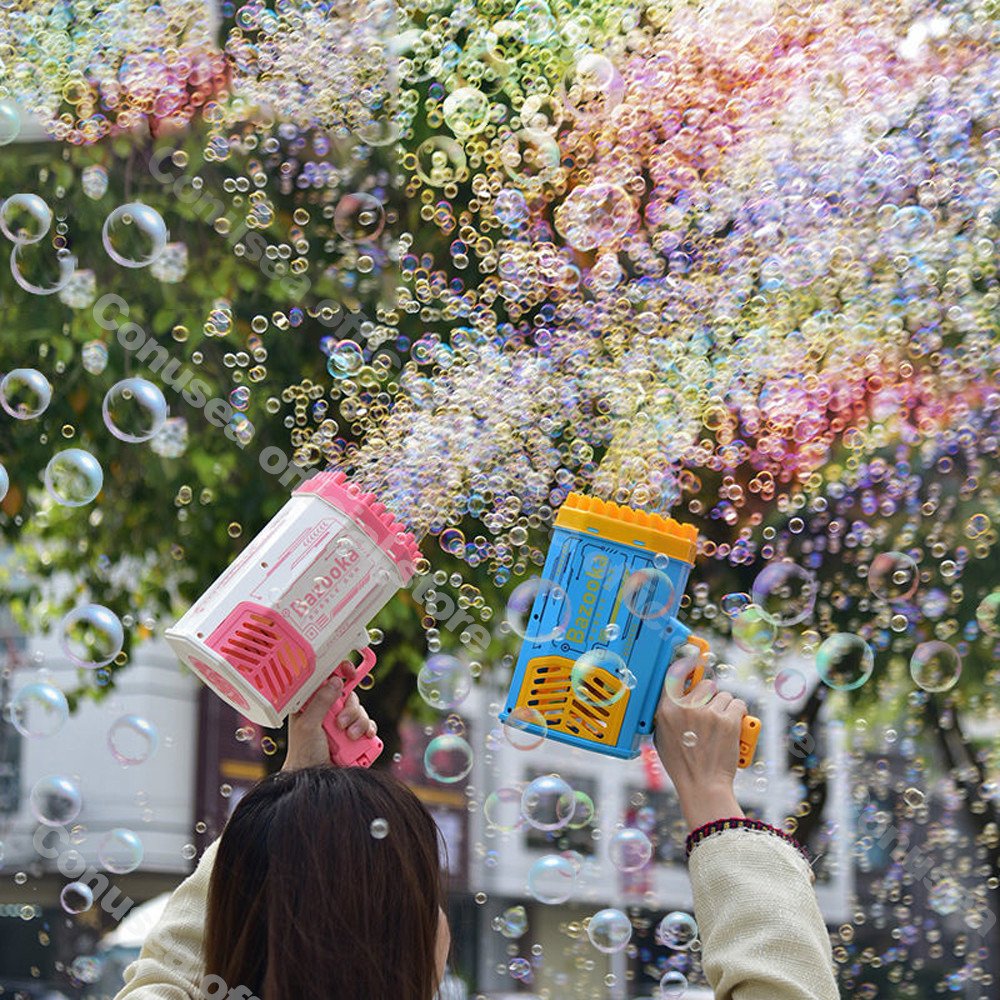 【Summer SALE☀️】Bubble Bazooka™ Bubble Spraying Toy Gun