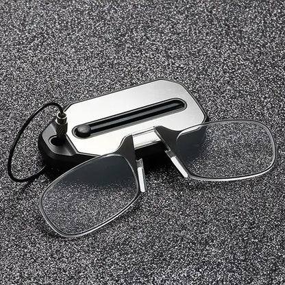 Nose Clip Reading Glasses