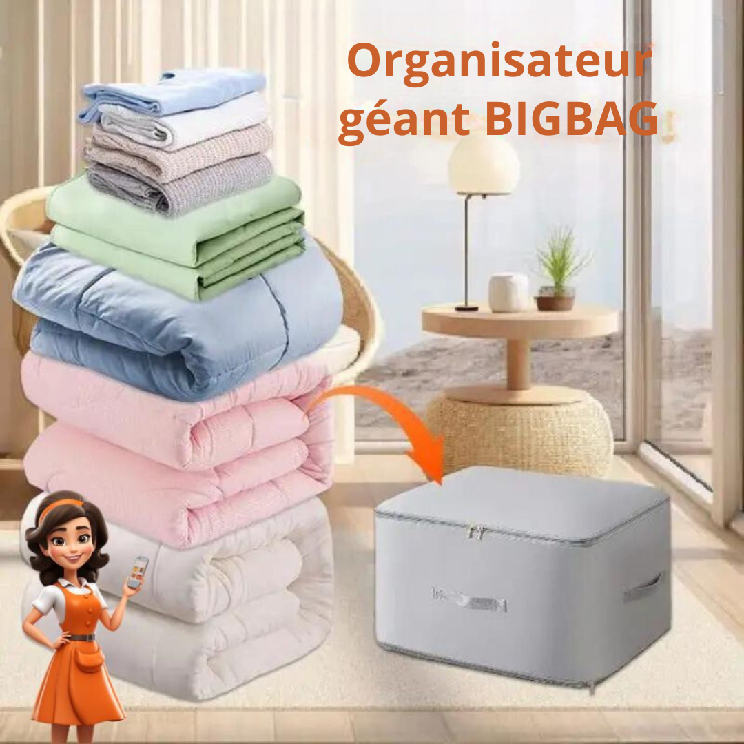 BIGBAG Organisateur géant - ACHETEZ 1 RECEVEZ 2