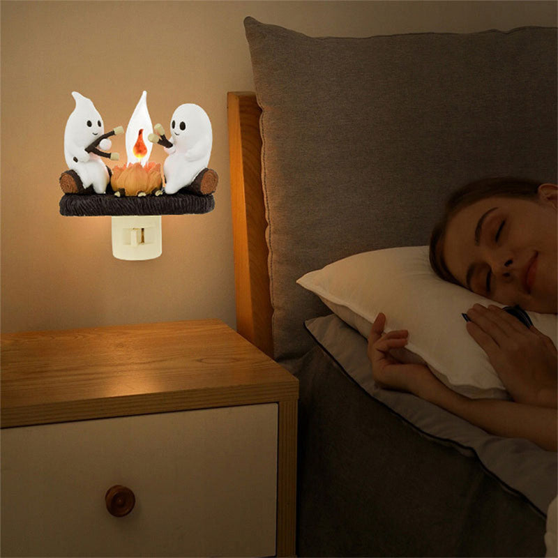 Lampe de Nuit Spooky Bonfire