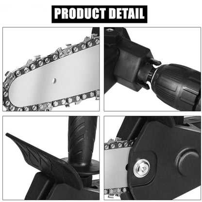 Universal Chainsaw Drill Attachment