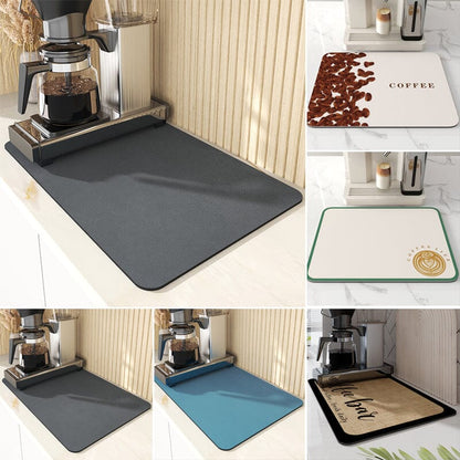 Tapis drainant super absorbant de cuisine