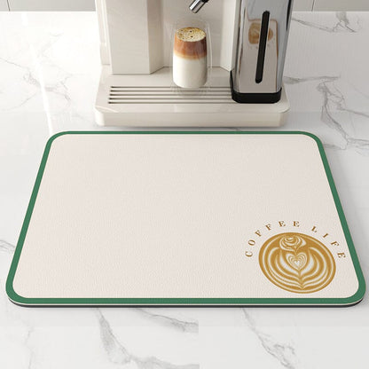 Tapis drainant super absorbant de cuisine